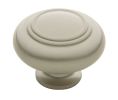 Baldwin 4447.150.BIN Ring Deco Cabinet Knob, 1.5" Diameter - Satin Nickel Finish