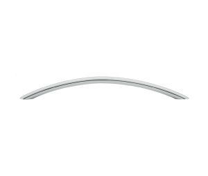Baldwin 4450.260.BIN Arch Cabinet Pull, 8" Center to Center - Polished Chrome Finish