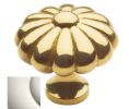 Baldwin 4459.140.BIN Melon Cabinet Knob, 1.36" Diameter - Polished Nickel Finish