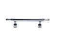 Baldwin 4475.260.BIN Spindle Cabinet Pull, 2.5" Center to Center - Polished Chrome Finish