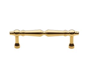 Baldwin 4488.030.BIN Dominion Cabinet Pull, 3.5" Center to Center - Polished Brass Finish