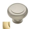 Baldwin 4494.030.BIN Deco Cabinet Knob, 1.5" Diameter - Polished Brass Finish