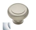Baldwin 4494.260.BIN Deco Cabinet Knob, 1.5" Diameter - Polished Chrome Finish