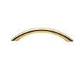 Baldwin 4496.030.BIN Arch Cabinet Pull, 3.75" Center to Center - Polished Brass Finish