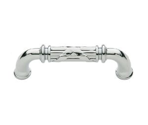 Baldwin 4611.260.BIN Edinburgh Cabinet Pull, 3.5" Center to Center - Polished Chrome Finish