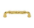Baldwin 4612.030.BIN Edinburgh Cabinet Pull, 4" Center to Center - Polished Brass Finish