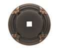 Baldwin 4613.112.BIN Round Edinburgh Back Plate, 1.5" Diameter - Venetian Bronze Finish