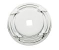 Baldwin 4613.260.BIN Round Edinburgh Back Plate, 1.5" Diameter - Polished Chrome Finish
