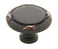 Baldwin 4630.112.BIN Round Edinburgh Cabinet Knob, 1.5" Diameter - Venetian Bronze Finish