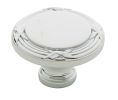 Baldwin 4630.260.BIN Round Edinburgh Cabinet Knob, 1.5" Diameter - Polished Chrome Finish