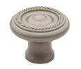 Baldwin 4646.150.BIN Rope Cabinet Knob, 1.5" Diameter - Satin Nickel Finish