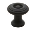 Baldwin 4650.102.BIN Colonial Cabinet Knob, 1" Diameter - Oil-Rubbed Bronze Finish