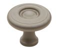Baldwin 4660.150.BIN Colonial Cabinet Knob, 1.5" Diameter - Satin Nickel Finish