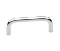 Baldwin 4672.260.BIN Wire Cabinet Pull, 3" Center to Center - Polished Chrome Finish