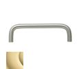 Baldwin 4676.030.BIN Wire Cabinet Pull, 4" Center to Center - Polished Brass Finish