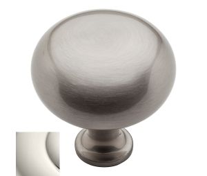Baldwin 4709.140.BIN Ornamental Cabinet Knob, 1.75" Diameter - Polised Nickel Finish