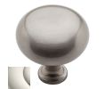 Baldwin 4709.140.BIN Ornamental Cabinet Knob, 1.75" Diameter - Polised Nickel Finish