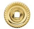 Baldwin 4901.030.BIN Knob Back Plate, 1.375" Diameter - Polished Brass Finish