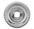Baldwin 4901.260.BIN Knob Back Plate, 1.375" Diameter - Polished Chrome Finish