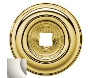 Baldwin 4902.140.BIN Knob Back Plate, 1.5" Diameter - Polished Nickel Finish
