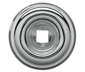 Baldwin 4902.260.BIN Knob Back Plate, 1.5" Diameter - Polished Chrome Finish