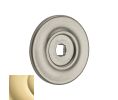 Baldwin 4903.030.BIN Back Plate for 4708 and 4709 Knobs, 1.75" Diameter - Polished Brass Finish