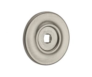 Baldwin 4903.150.BIN Back Plate for 4708 and 4709 Knobs, 1.75" Diameter - Satin Nickel Finish