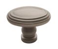 Baldwin 4915.150.BIN Decorative Oval Cabinet Knob, 1" x 1.5" Diameter - Satin Nickel Finish