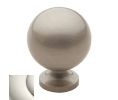 Baldwin 4960.140.BIN Spherical Cabinet Knob, 1" Diameter - Polised Nickel Finish