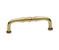 Baldwin 4964.030.BIN Colonial Cabinet Pull, 4" Center to Center - Polished Brass Finish
