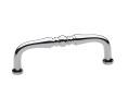 Baldwin 4964.260.BIN Colonial Cabinet Pull, 4" Center to Center - Polished Chrome Finish