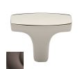 Baldwin 4970.112.BIN Palm Springs Cabinet Knob, 1.5" x .65" Diameter - Venetian Bronze Finish