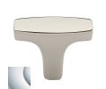 Baldwin 4970.260.BIN Palm Springs Cabinet Knob, 1.5" x .65" Diameter - Polished Chrome Finish