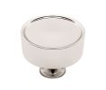 Baldwin 4973.055.BIN Hollywood Hills Cabinet Knob, 1.5" Diameter - Polished Nickel With Lifetime Finish