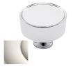 Baldwin 4973.140.BIN Hollywood Hills Cabinet Knob, 1.5" Diameter - Polised Nickel Finish