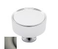 Baldwin 4973.151.BIN Hollywood Hills Cabinet Knob, 1.5" Diameter - Antique Nickel Finish