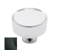Baldwin 4973.190.BIN Hollywood Hills Cabinet Knob, 1.5" Diameter - Satin Black Finish