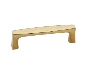 Baldwin 4975.030.BIN Palm Springs Cabinet Pull, 3.75" Center to Center - Polished Brass Finish