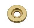Baldwin 4989.030.BIN Cabinet Pull Base, .625" Diameter - Polished Brass Finish