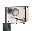 Baldwin 5704.102 Small Horizontal Cylinder Rim Lock - Oil Rubbed Bronze