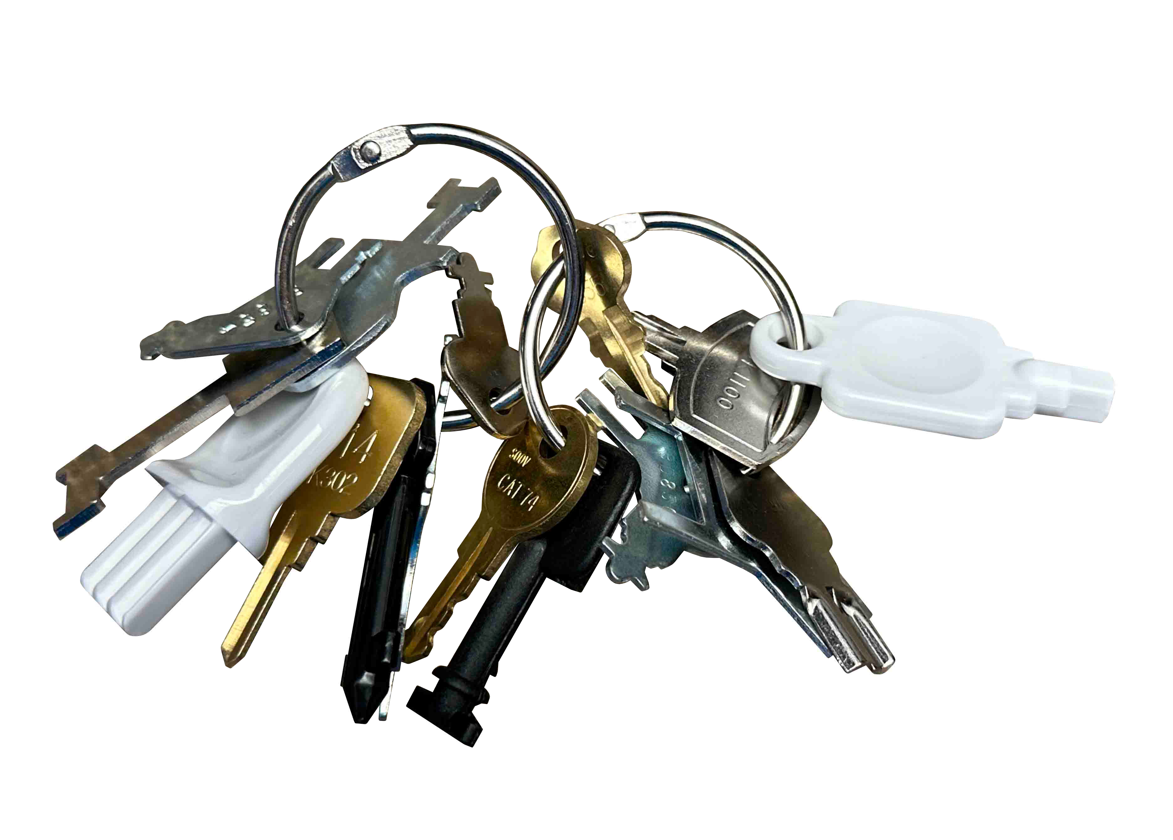 Blue Dog Keys BDDKS Dispenser Key Set 16 Keys