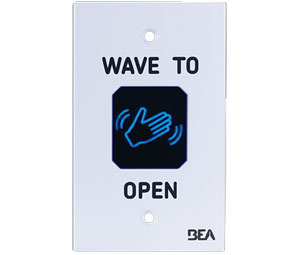 BEA 10MS11SW MS11 "Magic Switch" Microwave cell Single Gang Application 4.5" X 2.75" -  with Text & Logo