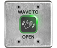 BEA 10MS41-D Magic Switch® Stainless Steel Double Gang Touchless Actuator – Text + Hand Logo
