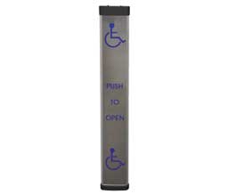 BEA 10LPR36HW 36" Vertical Actuation Bar - Low Profile Push Plate - Hardwired