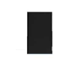 BEA MS08U 70.5272 Touchless Magic Switch with Single Gang Black Plain Faceplate