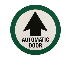 Besam 75-20-100 Decal - Out