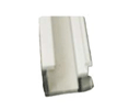 Besam US01-0419LLCL-4 Glass Stop Snap-In, 4ft - Clear