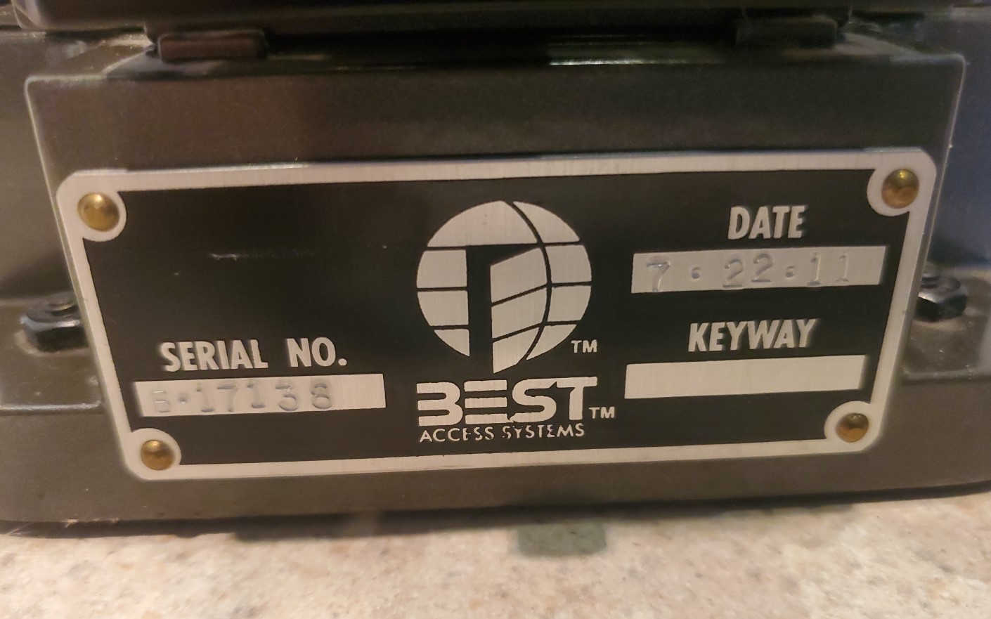 Best Access AD4332 Key Combinator