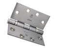 Best QKSFBB191 4.5x4.5 US26D Adjustable Full Mortise Heavy Weight 5 Knuckle Ball Bearing Steel Base Hinge - Satin Chrome
