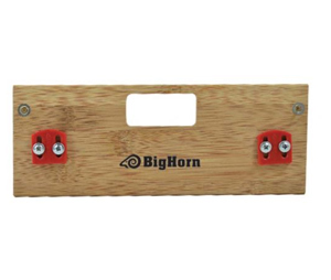 BigHorn 70131 "A" Latch Template - Finish Size 1" x 2-1/4" - LT-121A